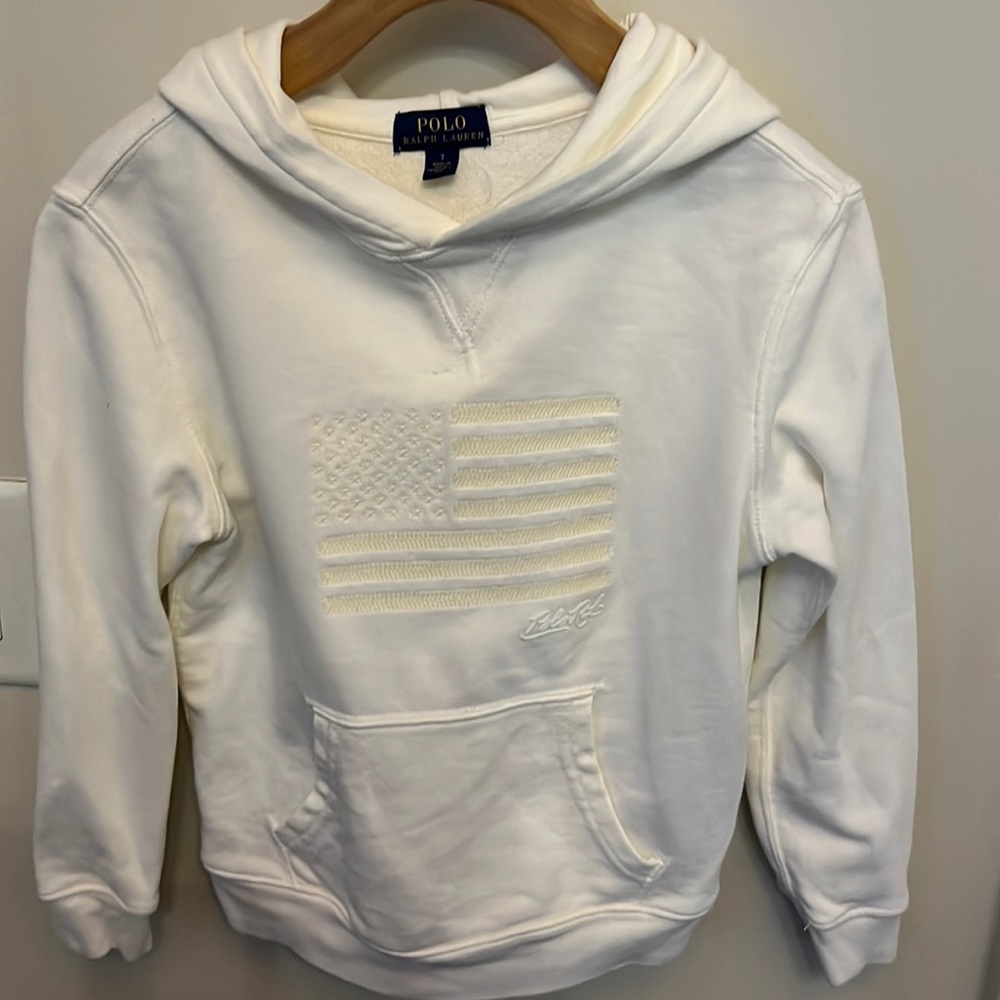 Ralph Lauren hoodie, sweatshirt, boys, size 7